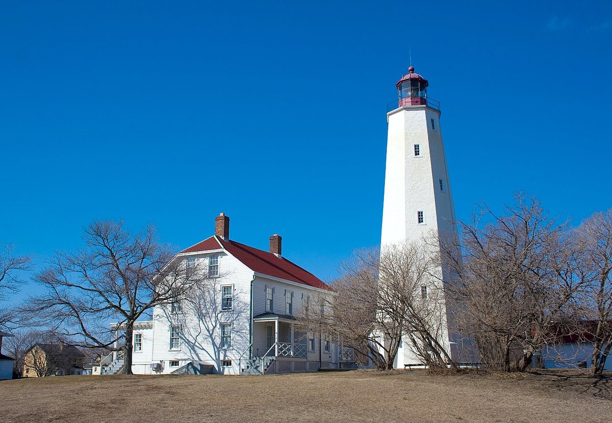 Ancora, NJ - Faro di Sandy Hook - Wikipedia